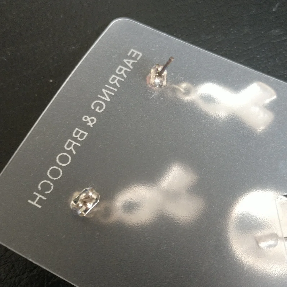 Breast Cancer🆕Brooch/Pendant & Matching Earrings New with Box